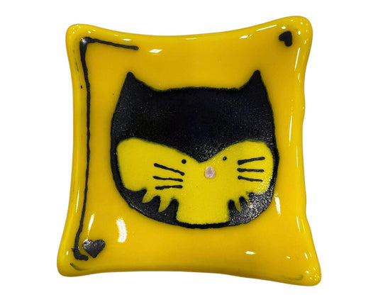 Bat Cat Ring Dish