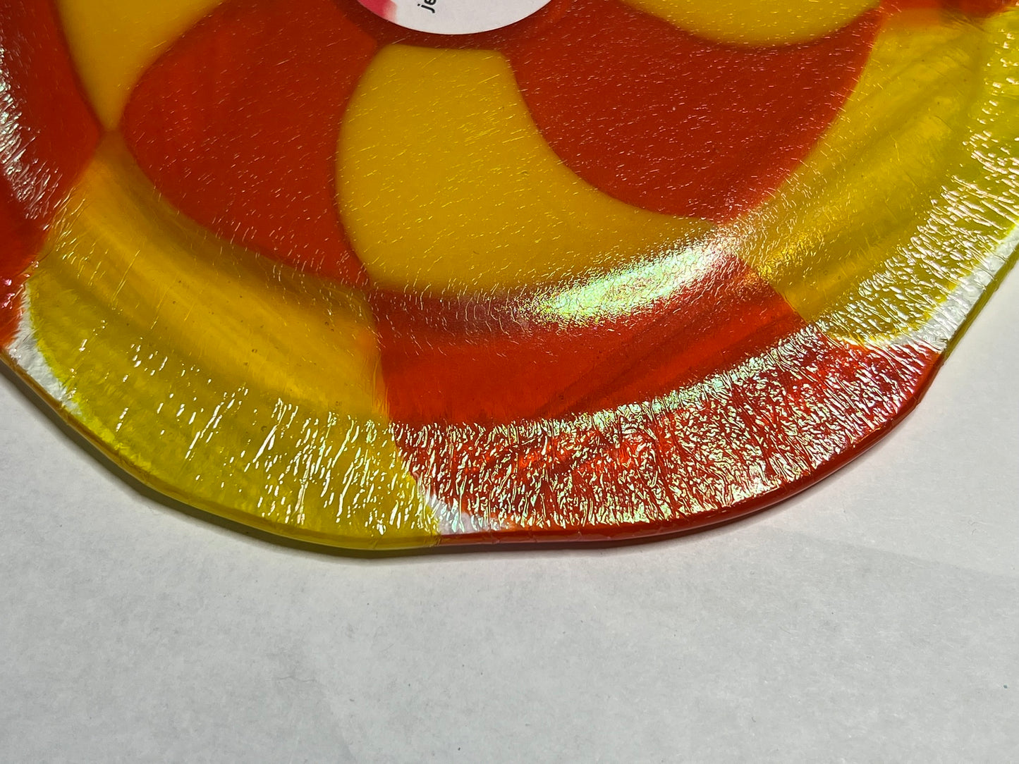 Swirl Glass Plate