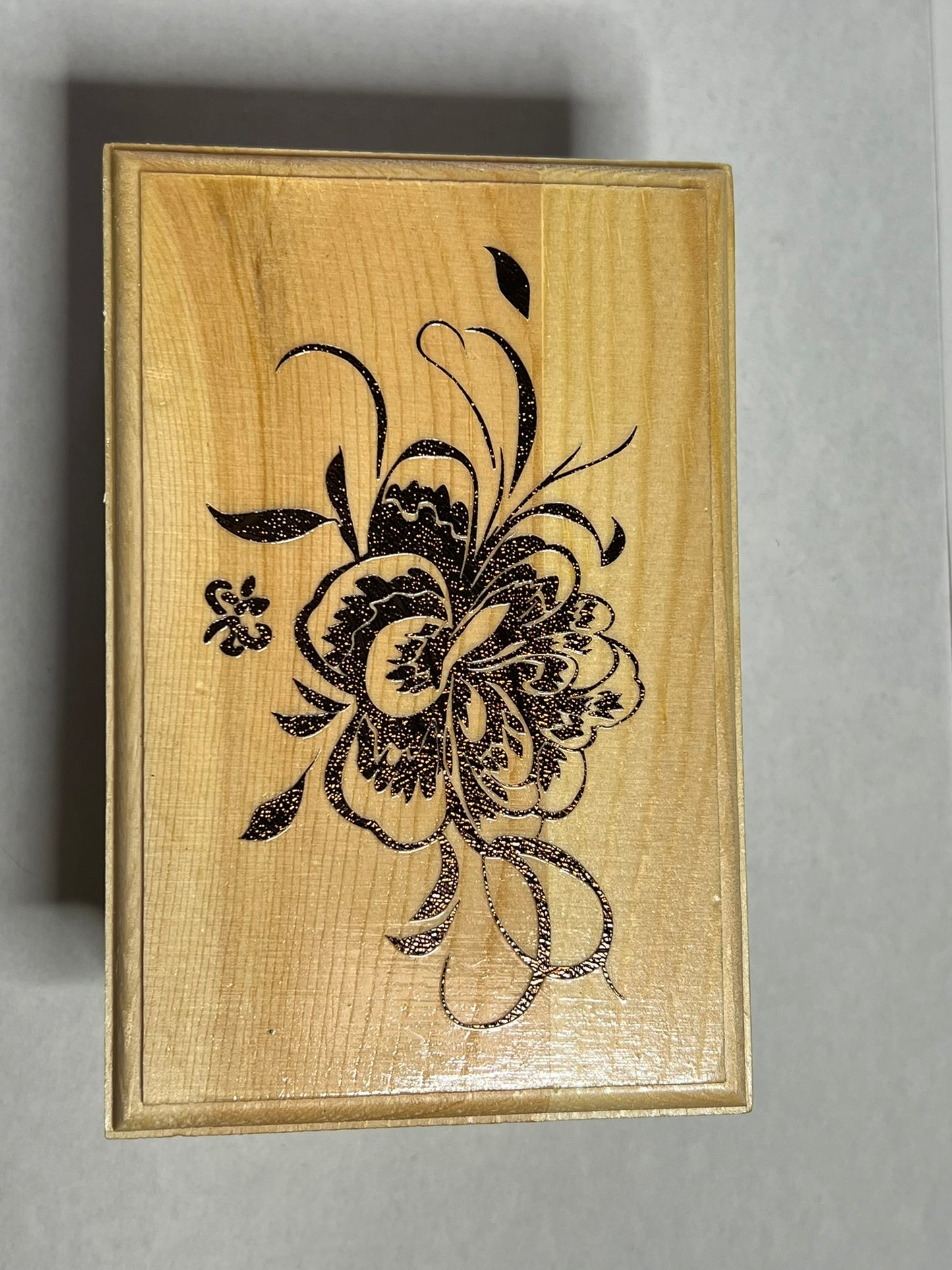 Rose Wood Jewelry Box