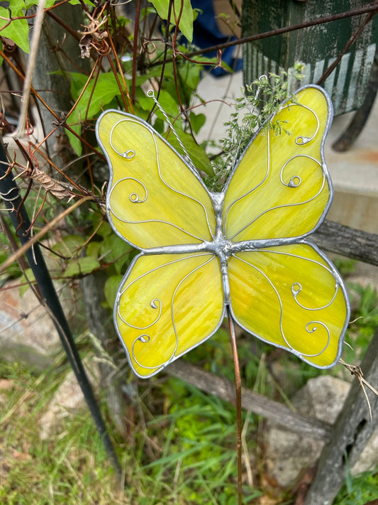 Garden Butterfly Spike - Yellow