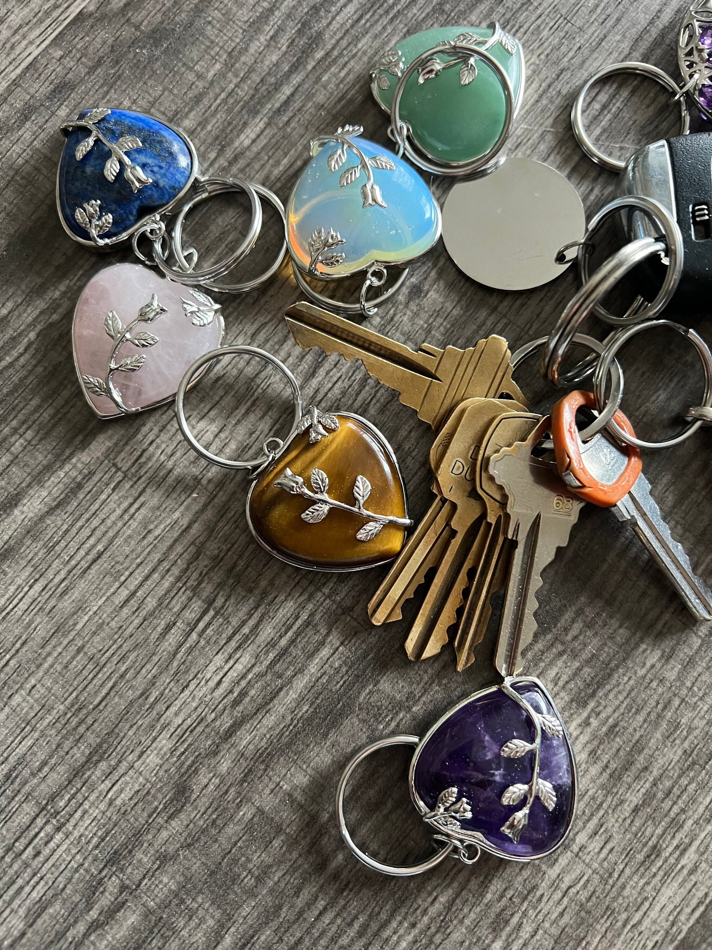 Serpentine Heart keychain