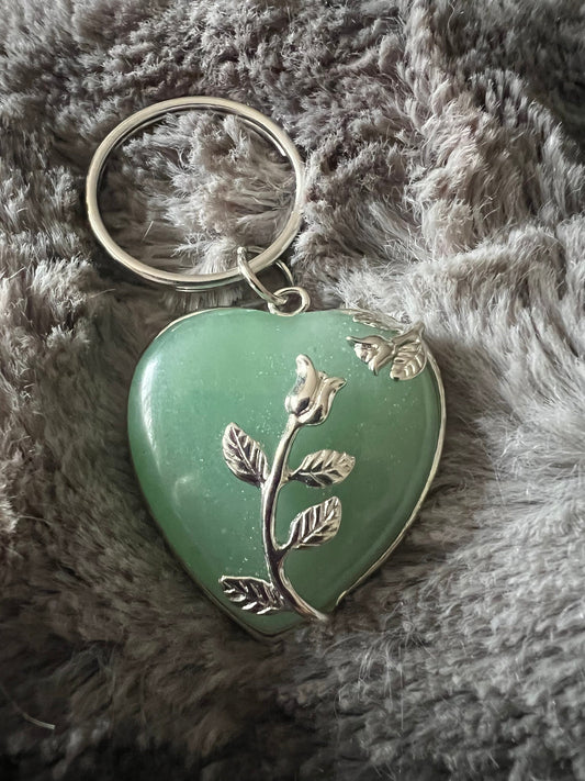 Serpentine Heart keychain