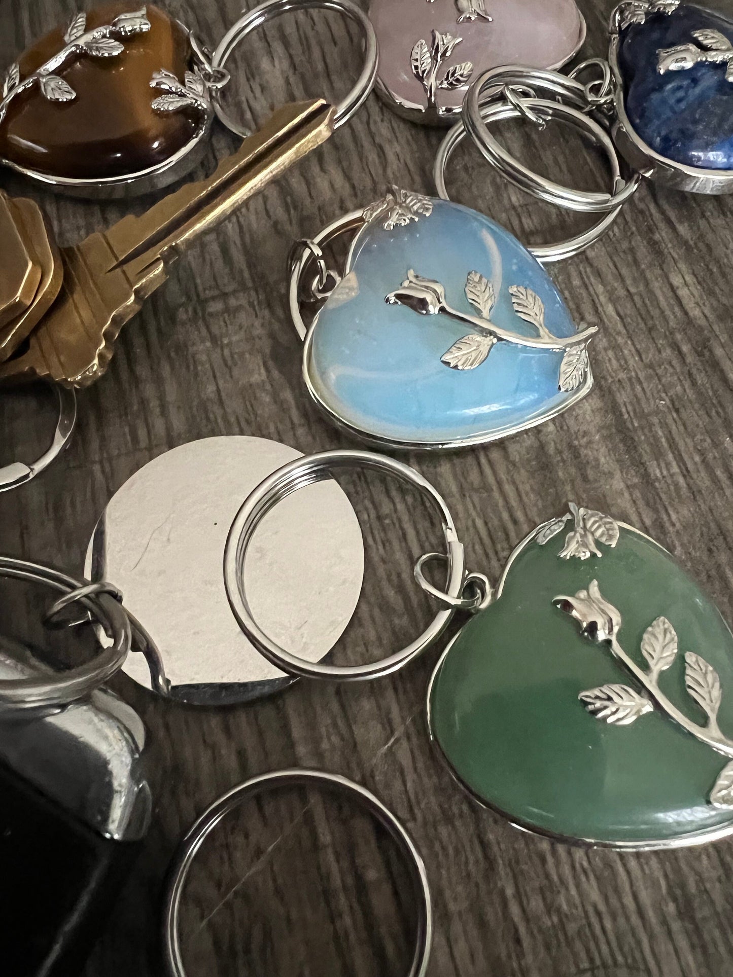 Serpentine Heart keychain